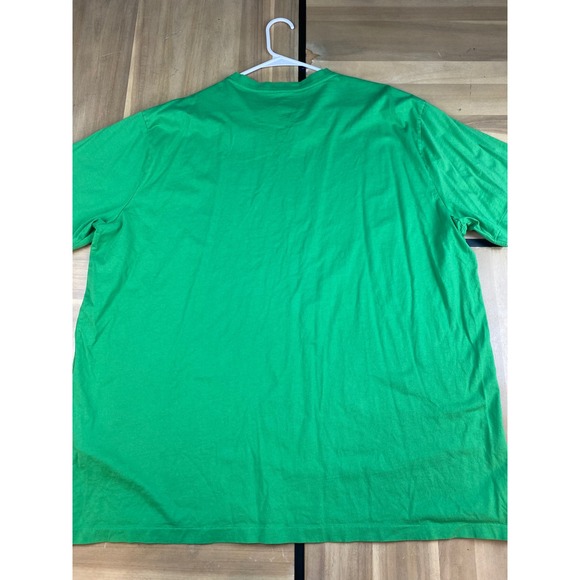 Ralph Lauren Men Green V Neck T Shirt Pony Logo Size 3XL - Picture 7 of 7